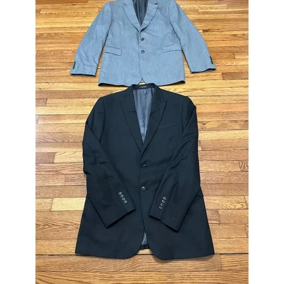 Claiborne Blue and Black Blazers
